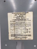 Square D QO2125BNS 125 Amp 120/240V 1 Phase 3 Wire Cover/Dead Front 17.5" x 7 1/8"