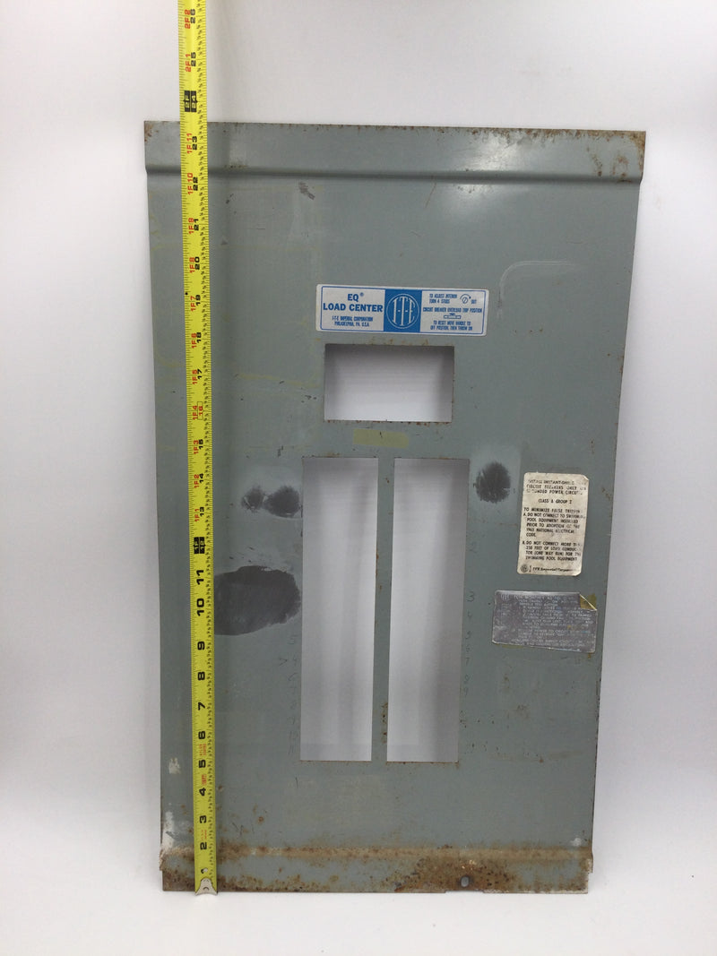 ITE EQ Load Center 200 Amp 12/24 Space Dead Front Cover Only 24" x 14"