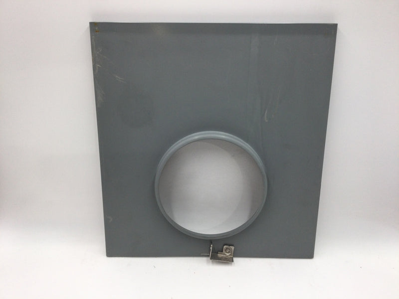 Square D QC816F200C Type 3R 200 Amp 120/240v 2 Phase 3 Wire 50/60Hz Meter Enclosure Cover 15.25" x 14.25"