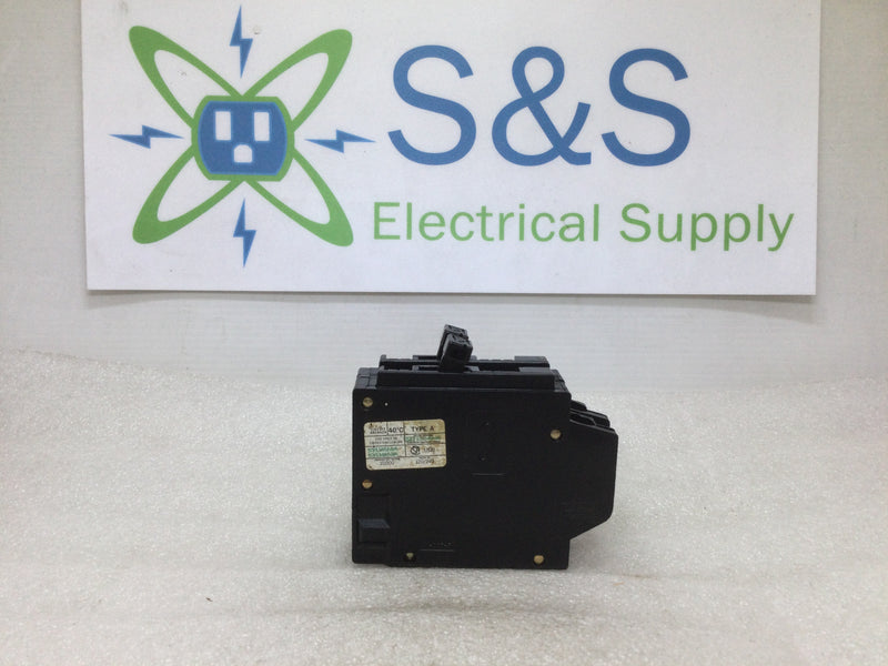 GTE/Sylvania Type A A2020 20 Amp 2 Pole Circuit Breaker Tandem with Clip
