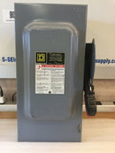 Square D H362 3 Pole 60A 600VAC Type Nema1 Enclosure Fusible Safety Switch
