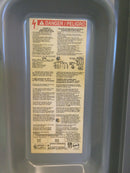 Square D H362 3 Pole 60A 600VAC Type Nema1 Enclosure Fusible Safety Switch