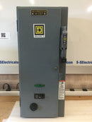 Square D 8538SCG14V02S 30 Amp 600VAC 3 Pole Fused Enclosed Nema 1 Disconnect