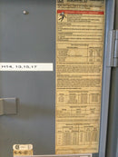 Square D 8538SCG14V02S 30 Amp 600VAC 3 Pole Fused Enclosed Nema 1 Disconnect