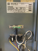 Square D 8538SCG14V02S 30 Amp 600VAC 3 Pole Fused Enclosed Nema 1 Disconnect