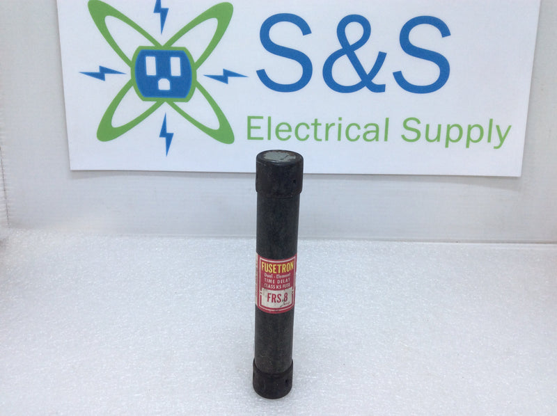 Fusetron FRS 8 8 Amp 600V Dual Element Time Delay Class K5 Fuse