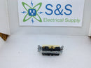Hubbell 2152-I 2 Pole 3 Wire 15A 125VAC Duplex Receptacle Nema 5-15R (New Open Box)