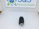 Hubbell 4794 Combination Duplex Receptacle Standard 15A 125V Straight Blade/15A 125V Twist Lock