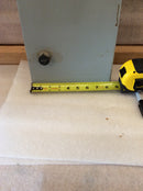 General Electric 300 Line Control Fuse Panel Door Nema Size 0 & 1 30 Amp 600V GEJ-6109B 8.5" x 23.75"