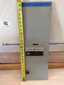 General Electric 300 Line Control Fuse Panel Door Nema Size 0 & 1 30 Amp 600V GEJ-6109B 8.5" x 23.75"