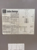 Cutler-Hammer CG1624M125SD Series A 200 Amp 120/240V 1 Phase 3 Wire Type 3R Hinged Panel Door/Cover 14.24"W x 19 7/8"H