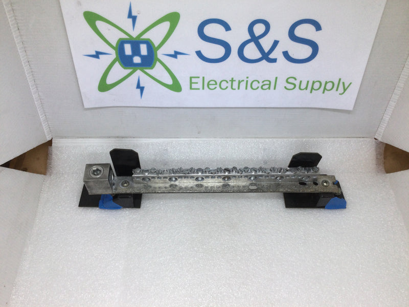 Federal Pacific/Zinsco 24 Position Neutral/Ground Bar Kit With Mounting Feet and Hardware