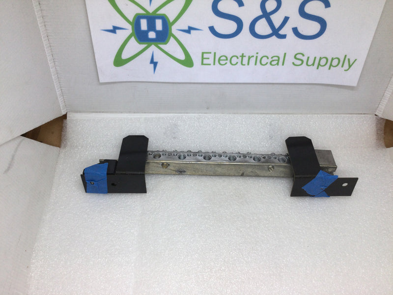 Federal Pacific/Zinsco 24 Position Neutral/Ground Bar Kit With Mounting Feet and Hardware