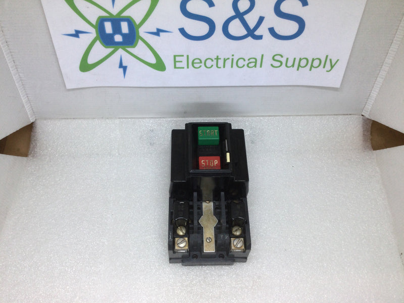 Allen-Bradley 609-A0X, 2 Pole, 120/240VAC, Size 0, Series E, Manual Motor Starter