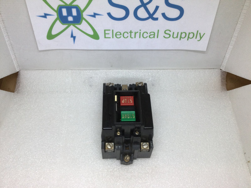 Allen-Bradley 609-A0X, 2 Pole, 120/240VAC, Size 0, Series E, Manual Motor Starter