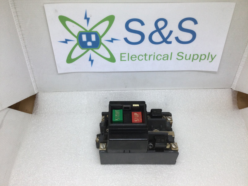 Allen-Bradley 609-A0X, 2 Pole, 120/240VAC, Size 0, Series E, Manual Motor Starter