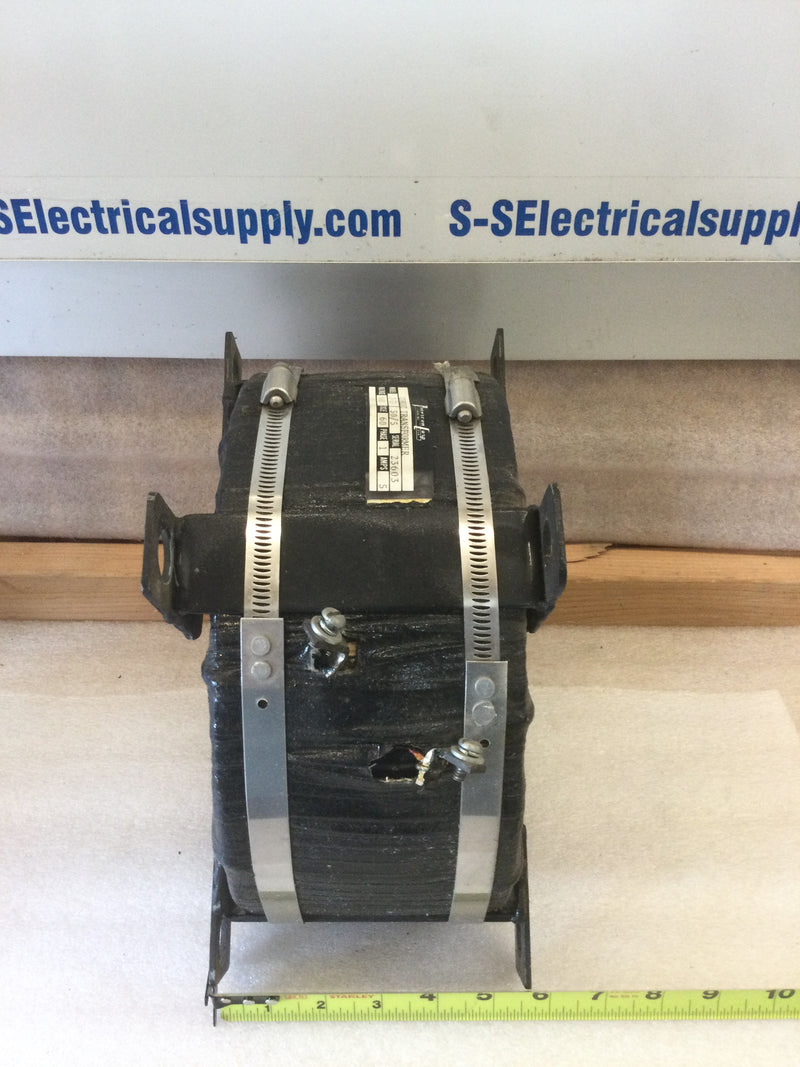 Powercon Corp J-53 50:5 Single Phase 600VAC 60 Cycle 5A Current Transformer (Please See Photos)