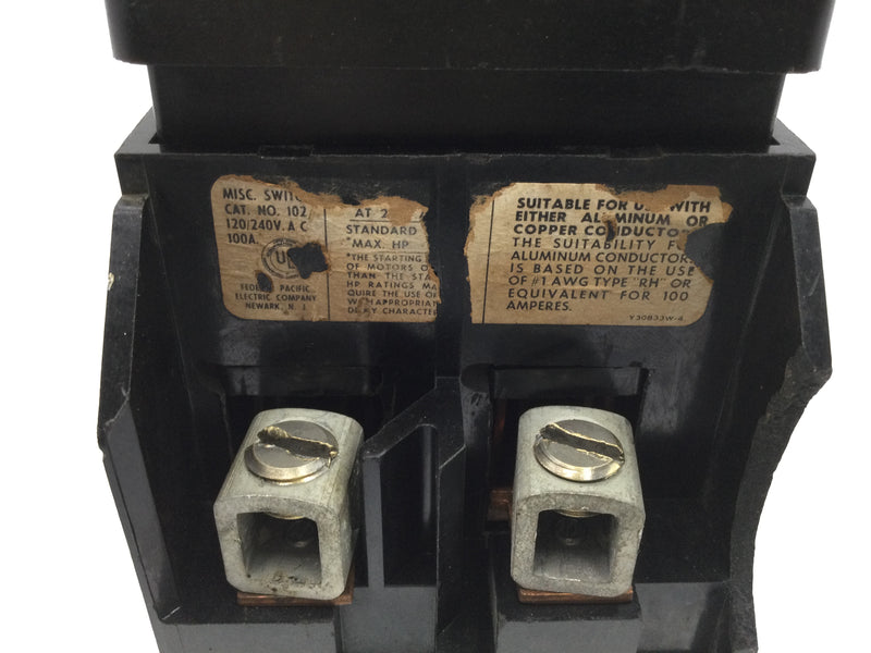 Interruttore Automatico Federal Pacific NE233100 – 100 Ampere, 3 Poli, Usato Ma Funzionante (3 Disponibili) - Foto 5