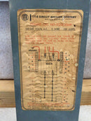 ITE EQ16-20MP 100 Amp 120/240V 3 Wire 20 Space Circuit Breaker Dead Front Cover Only 10.75" x 19.75"