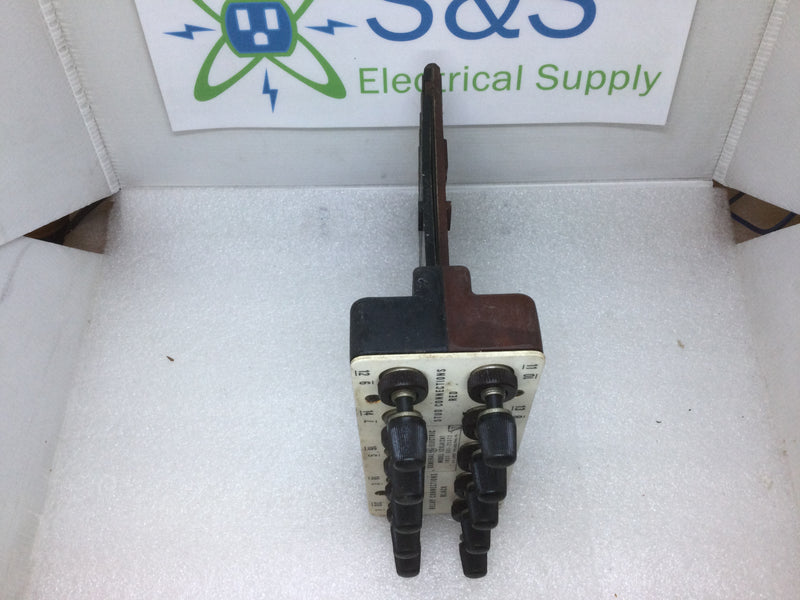 General Electric Model 12XLA12A1 INST GEI-25372 Relay Test Plug