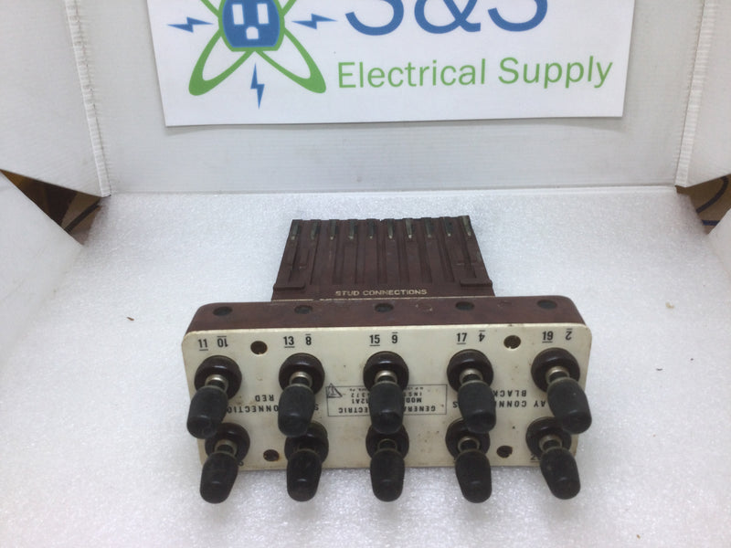 General Electric Model 12XLA12A1 INST GEI-25372 Relay Test Plug