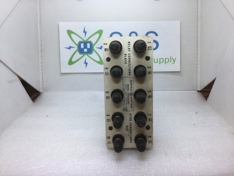 General Electric Model 12XLA12A1 INST GEI-25372 Relay Test Plug