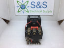 Square D 8536SAG12 3 Pole 200/230/380VAC @ 1 1/2HP 460/575VAC @ 2Hp Motor Starter with 240 VAC Coil