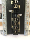 Federal Pacific/FPE L1410-20-ML 200 Amp MLO Single Phase 120/240V, 12 Space NA with Secondary Bus Feeding 8 Space NC Sub Fed, Guts Only