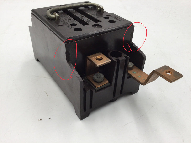 Frank Adams PULFUZSW Fuse Pull Out and Fuse Holder 250v 2 Pole 60 Amp