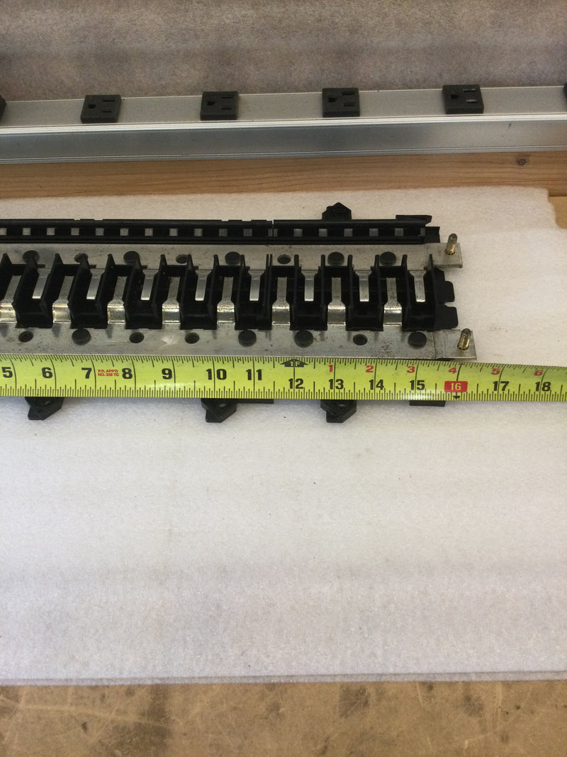 Square D QO140M200P 200A 40 Circuit 120/240VAC Main Breaker Panel Guts Only