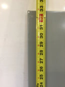 General Electric TM2020RCUBK1 20 Space 200A Max 120/240VAC Nema3R Cover Only 32 3/4" x 12 3/4"