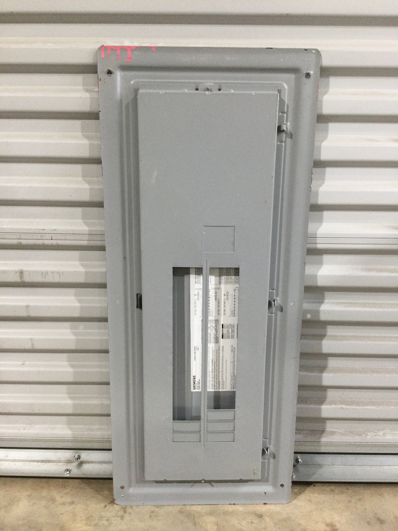 Siemens P3040L1200SG PL Series 1-Phase Low Voltage Main Lug Load Center Cover Only 120/240V 200 Amp 30 Space w/Main 37 1/4" x 15.5"
