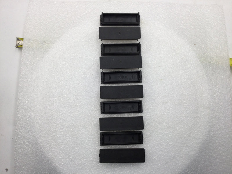 Square D 80122-005-01 5/8" x 2 1/2" Filler Plate/Breaker Blank Type QO