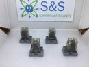 Potter & Brumfield KRPA-5AG-120 120V 50/60Hz 8 Pin Relay With Relay Socket Lot of 4