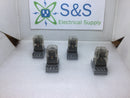 Potter & Brumfield KRPA-5AG-120 120V 50/60Hz 8 Pin Relay With Relay Socket Lot of 4