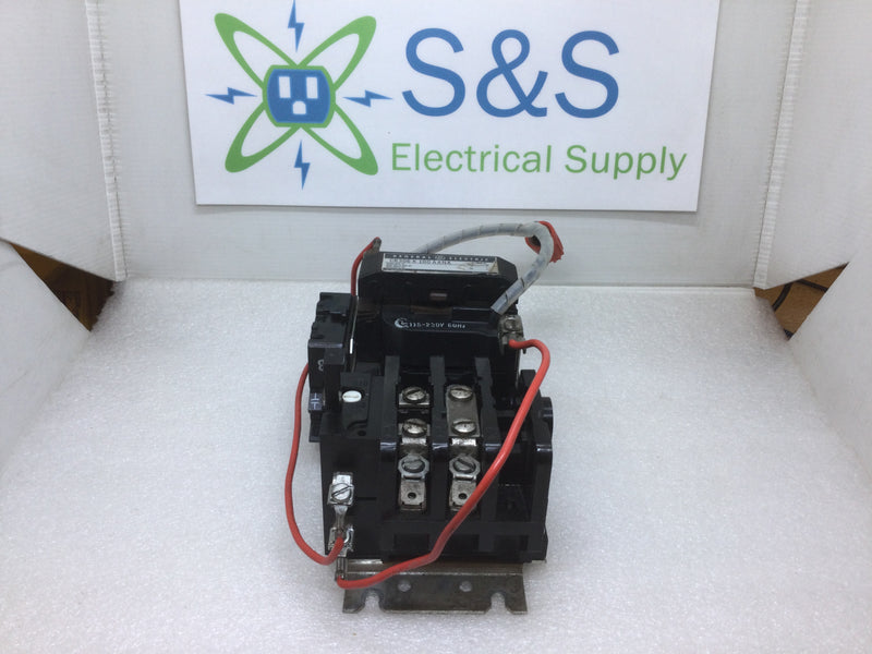 General Electric CR306K100AANA Nema Size 1P 600VAC Max 36 Amps Max Single Phase Starter