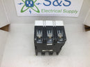 Eaton/Cutler-Hammer HFD3045, 3 Pole, 45A, 600VAC/250VDC, Type HFD 65K Circuit Breaker