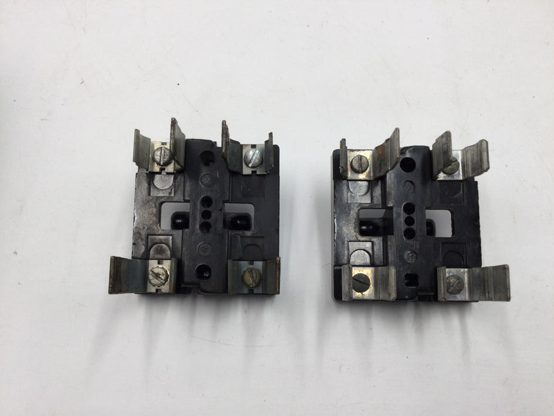 Square D 224476A 100 Amp 120/240V (2) 2-Pole Fuse Pull Out Assembly