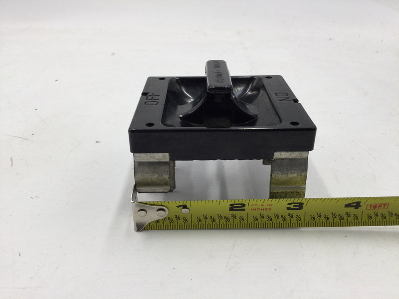 Square D 224476A 100 Amp 120/240V (2) 2-Pole Fuse Pull Out Assembly
