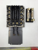 Square D FSP 100 Amp 120/240V 12 Circuit Fuse Pull Out Assembly 18 1/4" x 8 1/2"