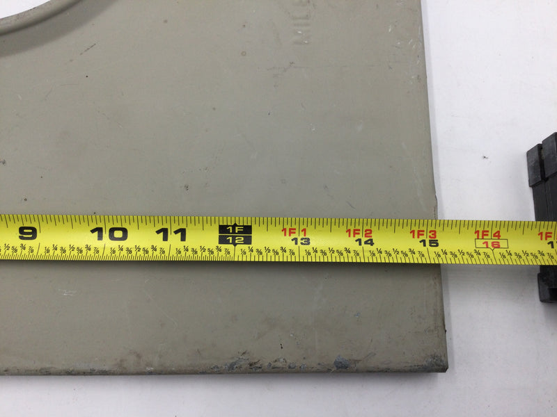 Milbank Offset Meter Cover 15 1/4" x 13"