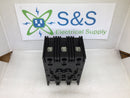 Federal Pacific NEF32020 3 Pole 20 Amp 480 Vac Type NEF Circuit Breaker