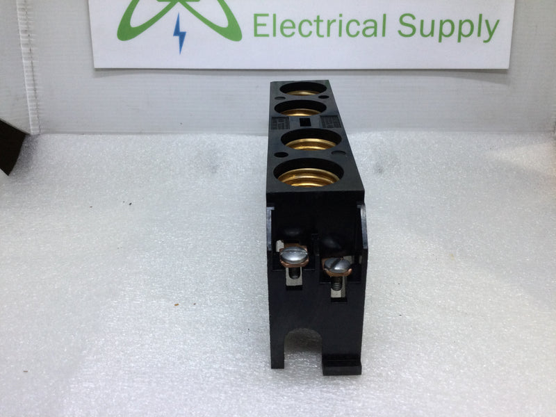 FPE Federal Pacific 301P4 60 Amp 125-250Vac Fuse Holder Block