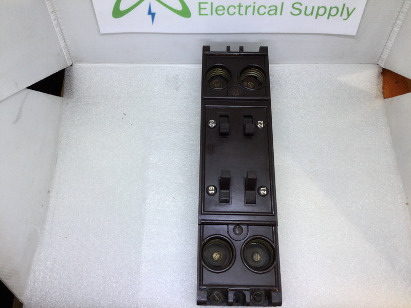 Vintage Square D N-115324 Fuse Holder/Switch Circuit Breaker 120/240V 4 Fuse Holder