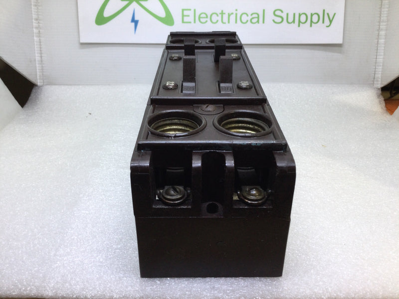 Vintage Square D N-115324 Fuse Holder/Switch Circuit Breaker 120/240V 4 Fuse Holder
