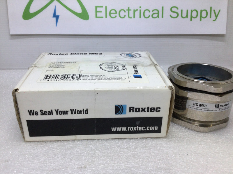 Roxtec Gland RG M63/9 Cable Gland 0.13" to 0.41" diameter