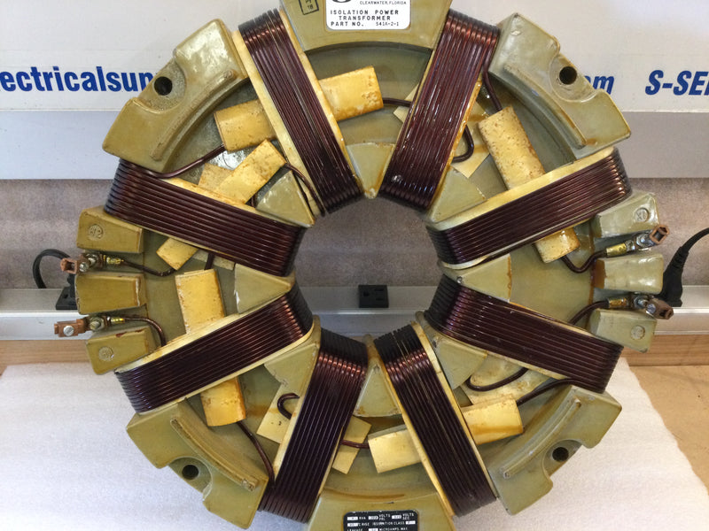 Electromagnetic Industries Inc. 541A-2-1 Isolation Power Transformer 3kva, 280v Primary, 120v Secondary, 60hz