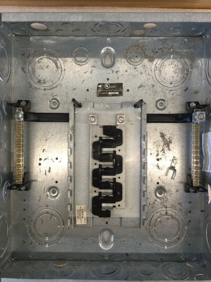 Eaton/Cutler-Hammer BR Series BR1224L125 Nema1 12 Space/24 Circuit 125 Amp 120/240vac, Convertible: Main Breaker/Mlo