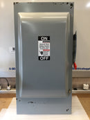 Murray Gun324 New Open Box 3phase 200a 240vac 250vdc Nema Type1 Indoor Non-Fused Safety Switch
