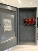 Murray Gun324 New Open Box 3phase 200a 240vac 250vdc Nema Type1 Indoor Non-Fused Safety Switch